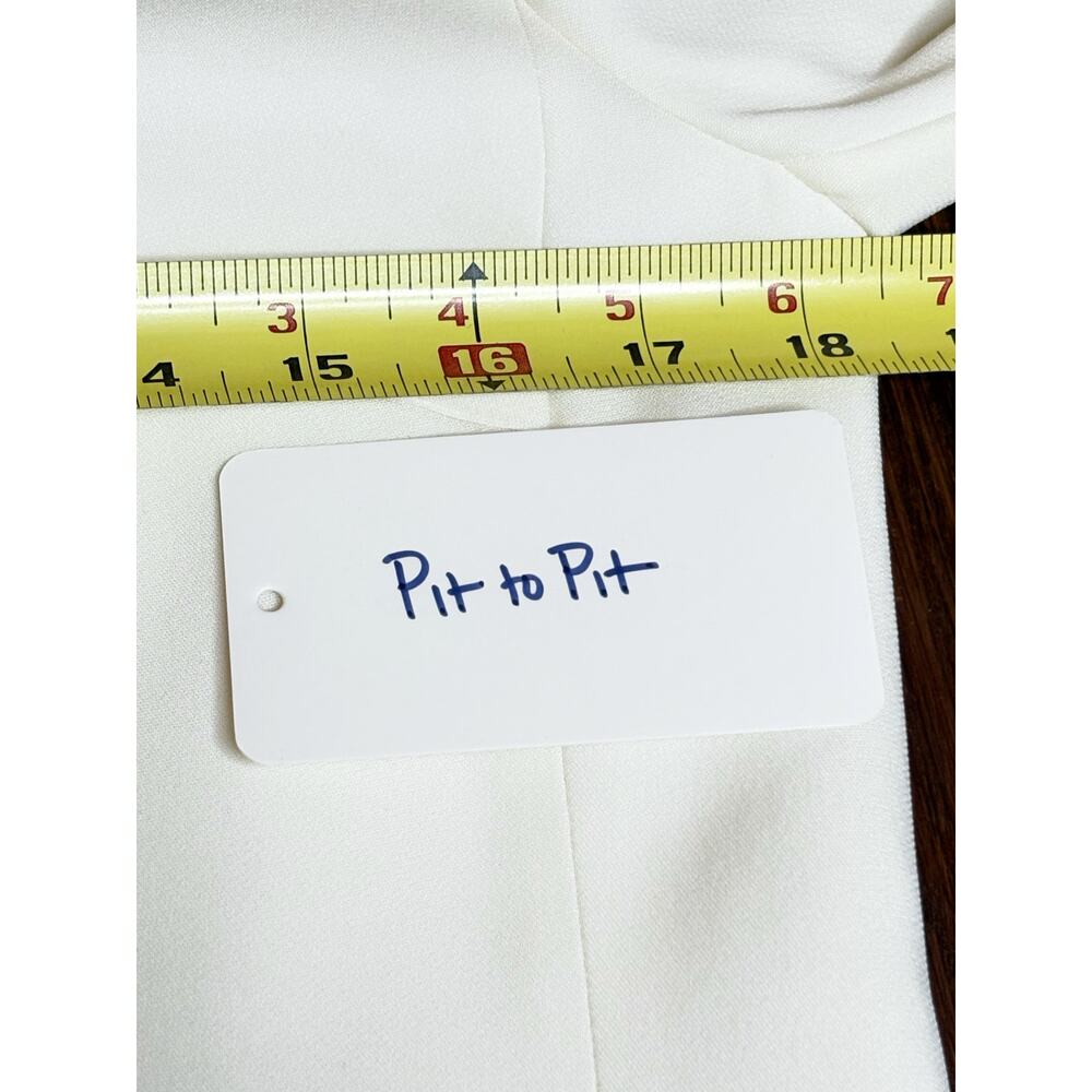 Giambattista Valli Ruffled Plissé-Silk And Cady Mini Dress 42 IT 6 US - Picture 8 of 9